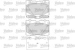 VALEO set placute frana, frana disc VALEO 601669 (601669)