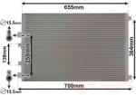VAN WEZEL Condensator, climatizare VAN WEZEL 43005422 (43005422)