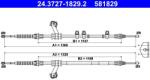 ATE Cablu, frana de parcare ATE 24.3727-1829.2 (24.3727-1829.2)