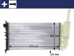 MAHLE Radiator, racire motor MAHLE BEHR CR 2037 000S (CR 2037 000S)