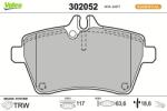 VALEO set placute frana, frana disc VALEO ESSENTIAL 302052 (302052)