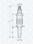 Magneti Marelli Bujie incandescenta MAGNETI MARELLI 062900005304 (062900005304)