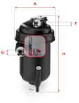 SOFIMA filtru combustibil SOFIMA S 5143 GC (S 5143 GC) - automobilus