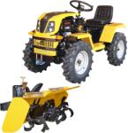 ProGarden Campo T18 Minitractor V27 4x4, 18CP, benzina, hidraulica fata-spate, roti 6.00-12, Model 2026 + Freza tractata V27 minitractoare Campo T, 15/20cm (4560000131+4560000106)