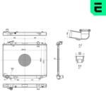 ERA Radiator, racire motor ERA 673099 (673099)