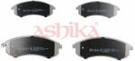 ASHIKA set placute frana, frana disc ASHIKA 50-05-515 (50-05-515)