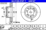 ATE Disc frana ATE 24.0128-0167.1 (24.0128-0167.1)