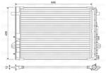 VALEO Condensator, climatizare VALEO 814035 (814035) - automobilus