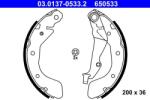 ATE Set saboti frana ATE 03.0137-0533.2 (03.0137-0533.2)