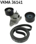 SKF Set curea transmisie cu caneluri SKF VKMA 36141 (VKMA 36141) - automobilus