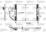 VALEO Condensator, climatizare VALEO 817504 (817504)