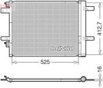 DENSO Condensator, climatizare DENSO DCN21022 (DCN21022)