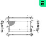 ERA Radiator, racire motor ERA 673006 (673006)