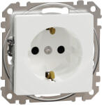 Schneider Electric Priza Schuko 16A 250V cu obturatoare alb (EL0075522)
