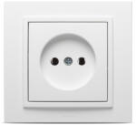 Elbi Priza fara contact de protectie 16A alb mat Zena (EL0072972)
