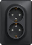 Schneider Electric Priza dubla Schuko 16A antracit Noua Sedna (EL0077569)