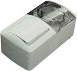 Elbi Priza cu capac si comutator aplicat 16A IP54 gri PT Eva (EL0012804)
