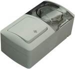 Elbi Priza intrerupator cap scara aplicat 16A IP54 gri PT Eva (EL0012807)