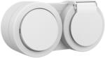 OVIVO Priza cu capac si intrerupator aplicat 16A IP54 alb Xone (EL0083938)