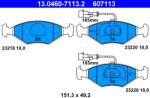 ATE set placute frana, frana disc ATE 13.0460-7113.2 (13.0460-7113.2)