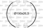 VALEO Set saboti frana, frana de mana VALEO 564211 (564211) - automobilus