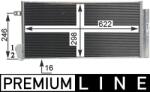MAHLE Condensator, climatizare MAHLE BEHR *** PREMIUM LINE *** AC 634 000P (AC 634 000P)