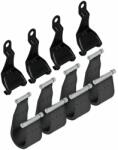 Nordrive Kit de 4 curele de fixare pentru bare Snap - F2 - Citroen C4 Cactus 05/14>01/18 C4 Cactus 02/18>10/20