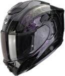 Scorpion Exo 1500 Air Fantasy Negru/Chameleon Cască Moto Față Întreagă ECE 22.06 1450gr cu Pinlock și Sunvisor 115-059-38 (115-059-38)