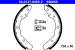 ATE Set saboti frana ATE 03.0137-0055.2 (03.0137-0055.2)