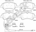 BRECK set placute frana, frana disc BRECK 25603 00 703 10 (25603 00 703 10)