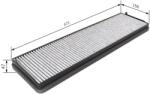 Bosch Filtru, aer habitaclu BOSCH 1 987 431 456 (1 987 431 456)