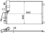 MAHLE Condensator, climatizare MAHLE BEHR AC 607 001S (AC 607 001S)