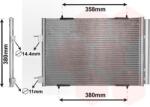 VAN WEZEL Condensator, climatizare VAN WEZEL 09005272 (09005272)