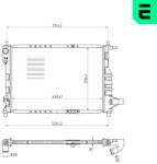 ERA Radiator, racire motor ERA 673428 (673428)