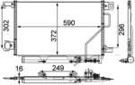 MAHLE Condensator, climatizare MAHLE BEHR *** PREMIUM LINE *** AC 450 000P (AC 450 000P)