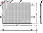 DENSO Condensator, climatizare DENSO DCN17018 (DCN17018)