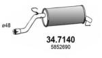 ASSO Toba esapament finala ASSO 34.7140 (34.7140)