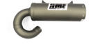 HMF TOBA SPORT SINGLE SLIP ON ATV Can-Am Outlander 850/1000 G3 GREY GUN (514653638788)