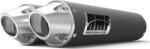 HMF Toba Sport Polaris Rzr Xp Turbo Dual Gri + Argintiu (035605638786)