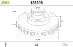 VALEO Disc frana VALEO 186208 (186208)