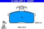 ATE set placute frana, frana disc ATE 13.0460-2997.2 (13.0460-2997.2)