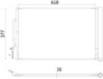 MAHLE Condensator, climatizare MAHLE BEHR AC 955 000S (AC 955 000S)