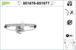 VALEO Mecanism actionare geam VALEO 851876 (851876)