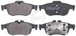 ABS set placute frana, frana disc ABS 37870 (37870)
