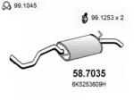 ASSO Toba esapament finala ASSO 58.7035 (58.7035) - automobilus