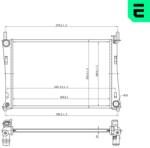 ERA Radiator, racire motor ERA 673054 (673054)
