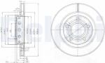 DELPHI Disc frana DELPHI BG3525 (BG3525)