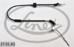 LINEX Cablu, frana de parcare LINEX 27.01. 83 (27.01.83)