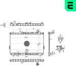 ERA Radiator, racire motor ERA 673562 (673562)