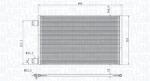 Magneti Marelli Condensator, climatizare MAGNETI MARELLI 350203860000 (350203860000)